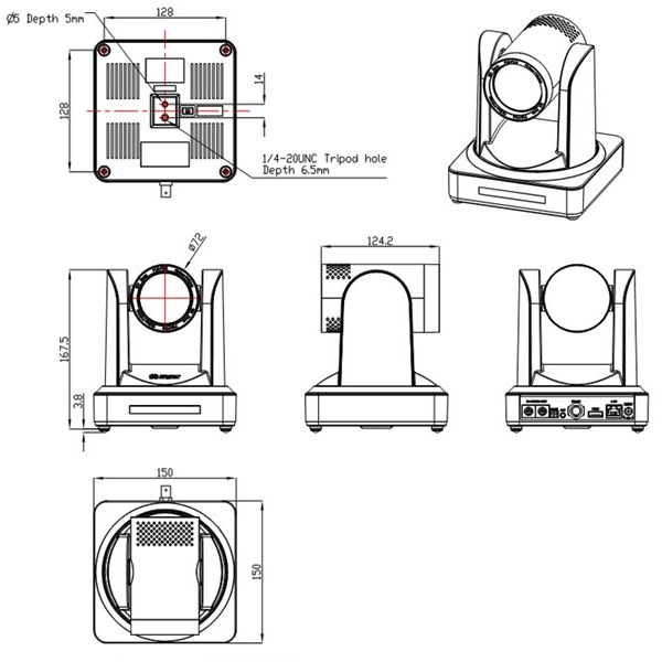 PTZ ������ Minrray UV510A-30-NDI